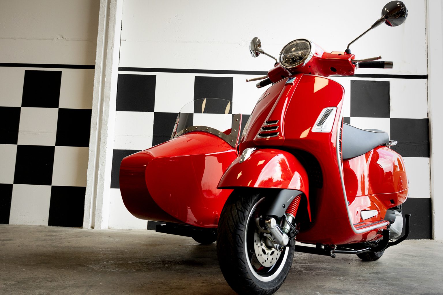 Piaggio Vespa GTS 300 SUPER - SIDECAR CALIFORNIA - Sidecaritalia