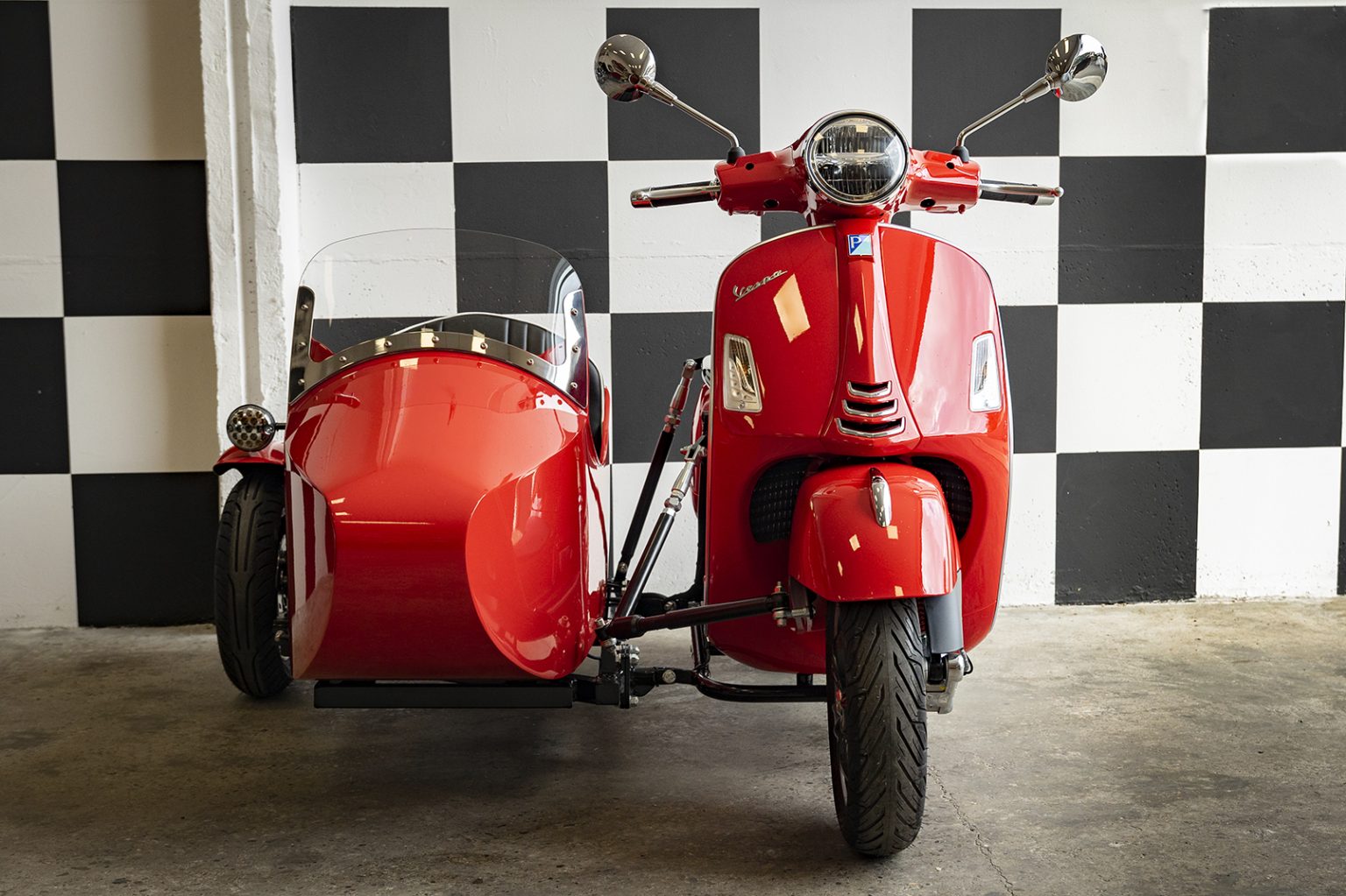 Piaggio Vespa GTS 300 SUPER SIDECAR CALIFORNIA Sidecaritalia